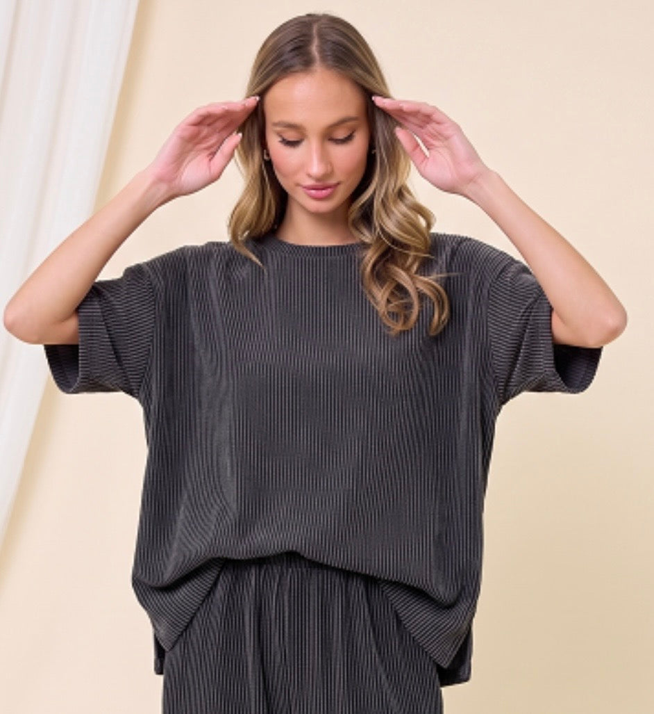 Everyday Relaxed Ribbed Top